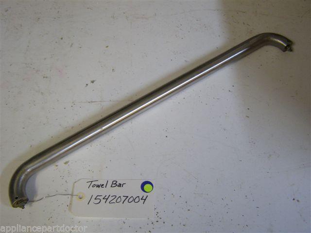 White Consolidated Dishwasher 154207004 Towel Bar used part White Consolidated Dishwasher 154207004 Towel Bar used part